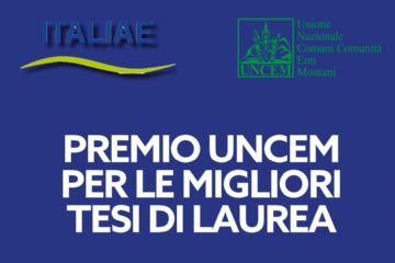 Premio Uncem per le tesi di laurea su montagna, green community, enti locali 